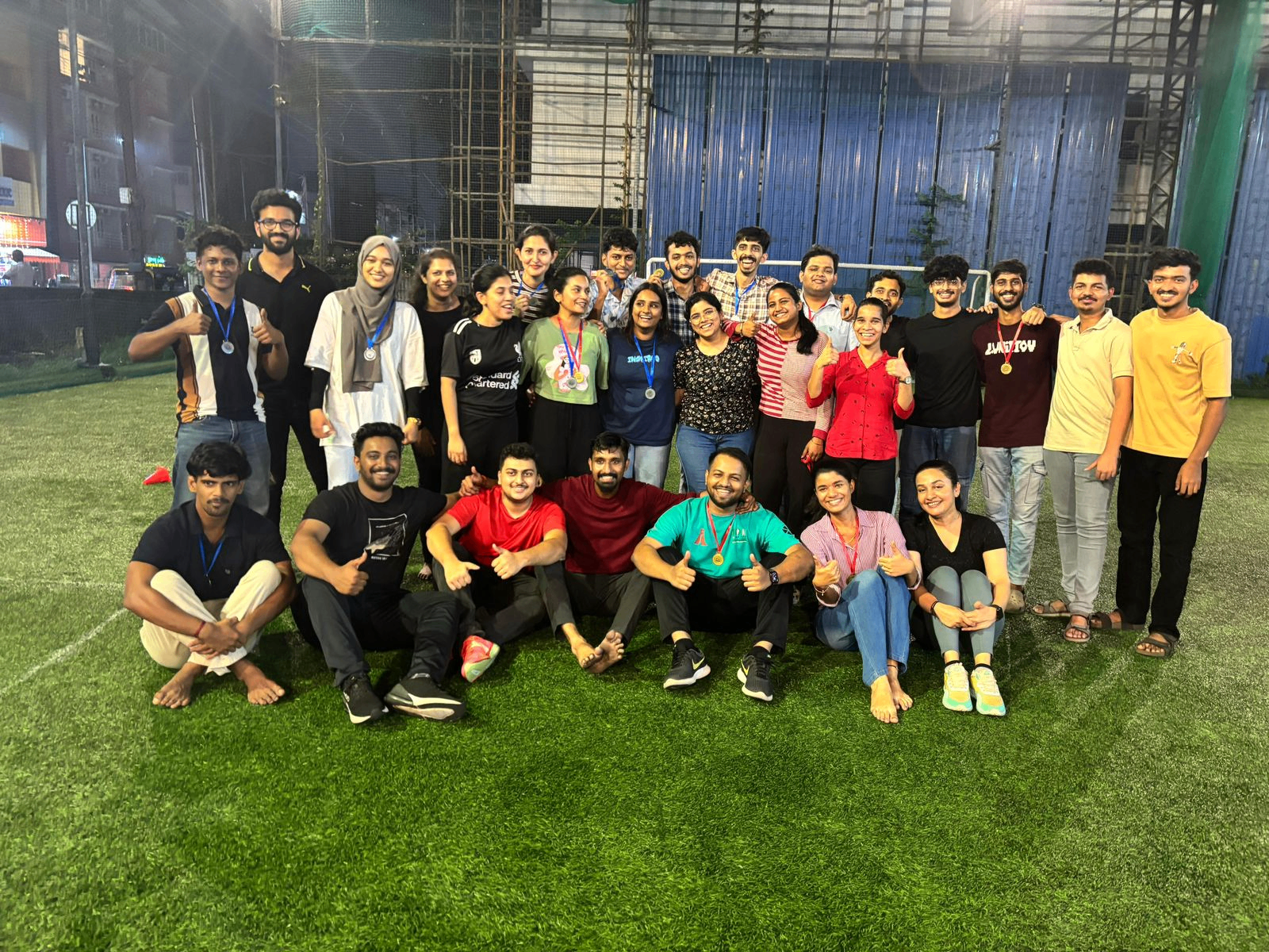 KVP Mangalore cricket team group photo